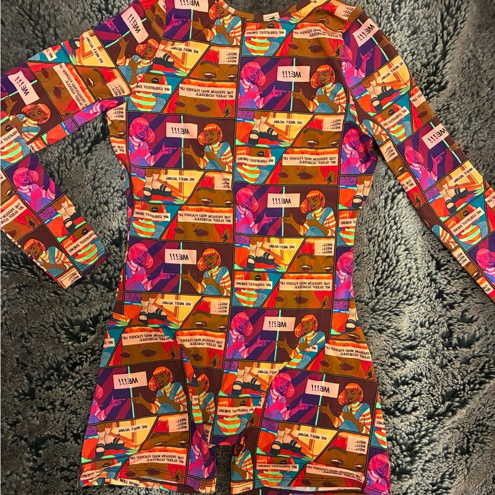 PARADE Graphic Long Sleeve Bodysuit